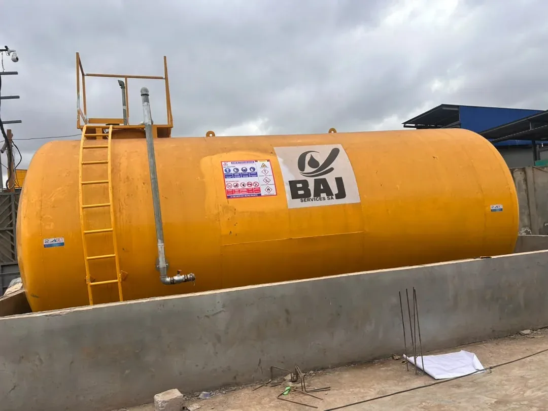 Cuve GPL aux couleurs BAJ (projet GPL)