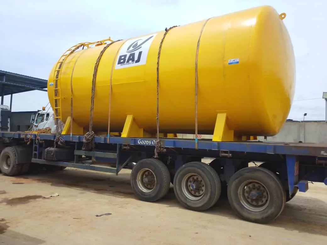Transport d’une cuve GPL