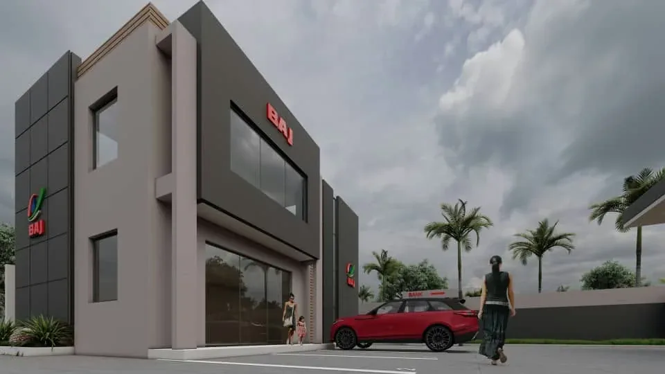 Projet de station (vue 3D)